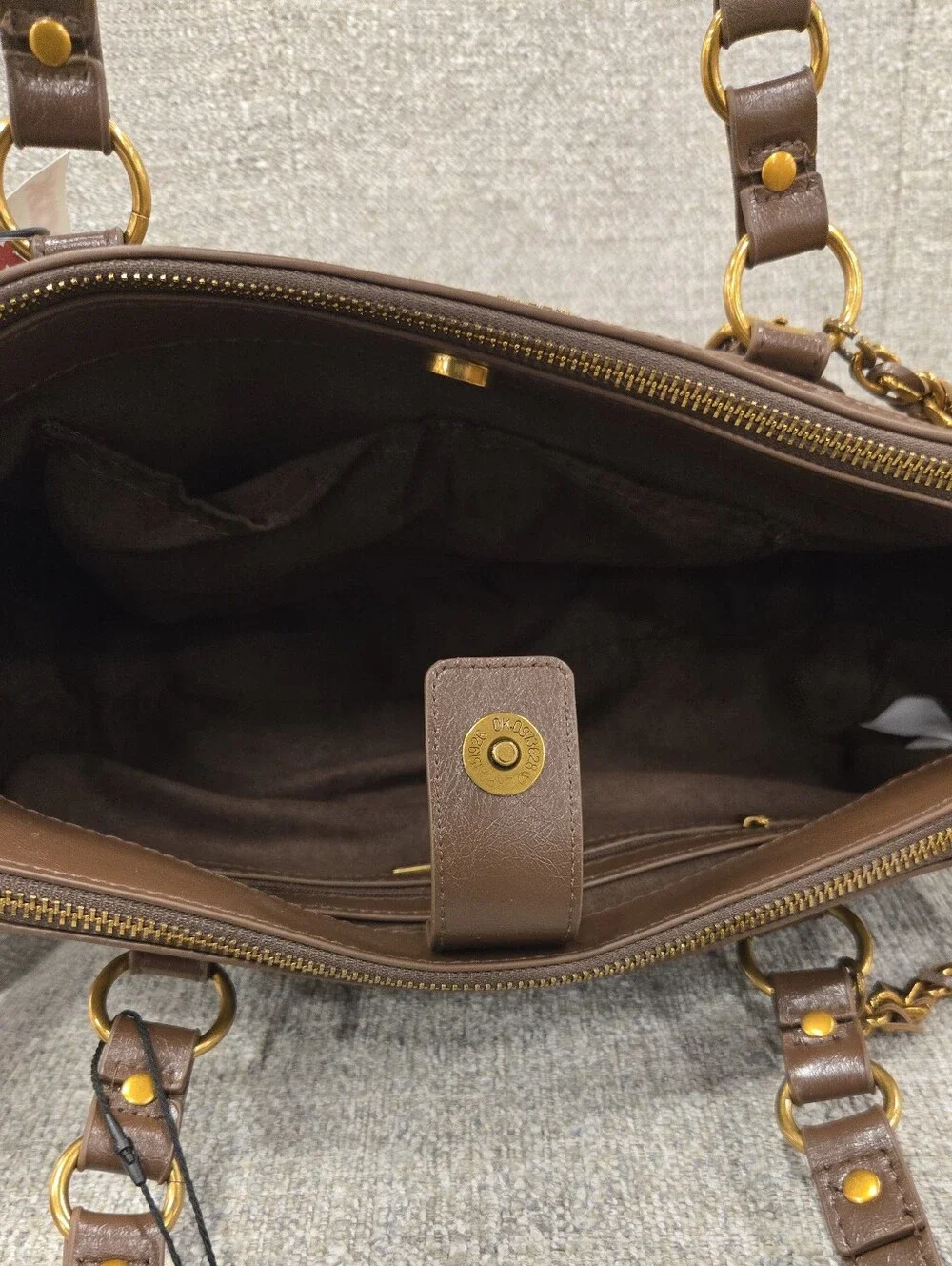 Steve Madden Brown East West Shoulder Handbag